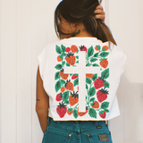Tis So Sweet To Trust In Jesus Strawberry With Pocket DTF TRANSFER 10091