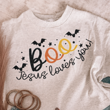 Boo Jesus Loves You PNG File