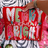 Merry And Bright Christmas DTF Transfer 10351