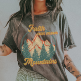 Faith Can Move Mountains  DTF TRANSFER 1987