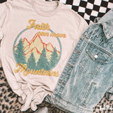 Faith Can Move Mountains  DTF TRANSFER DTF1987