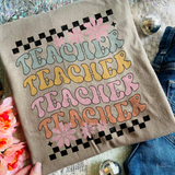 Teacher Retro DTF TRANSFER 2008