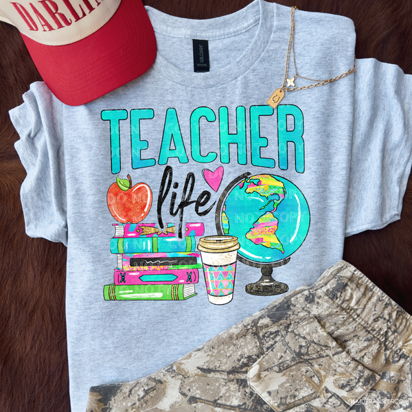Teacher Life DTF TRANSFER 2118