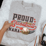 Proud Baseball Nana DTF TRANSFER 2376