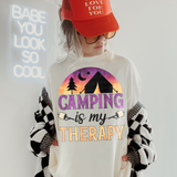 Camping Is My Therapy DTF TRANSFER 2561