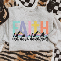 Faith Can Move Mountains DTF TRANSFER 2626