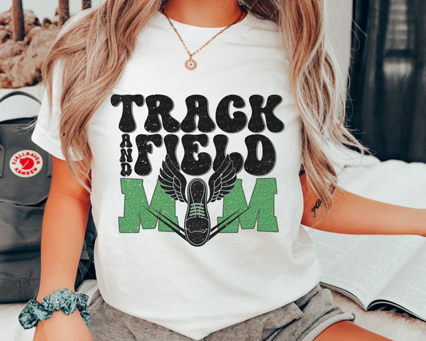 Track & Field Mom DTF TRANSFER 4300