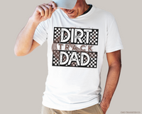 Dirt Track Dad DTF Transfer 4343