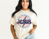 Jesus The Way The Truth The Life DTF Transfer 4587