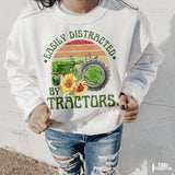 Easily Distracted By Tractors DTF Transfer 4701