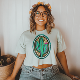 Cactus Leopard Frame DTF TRANSFER 502