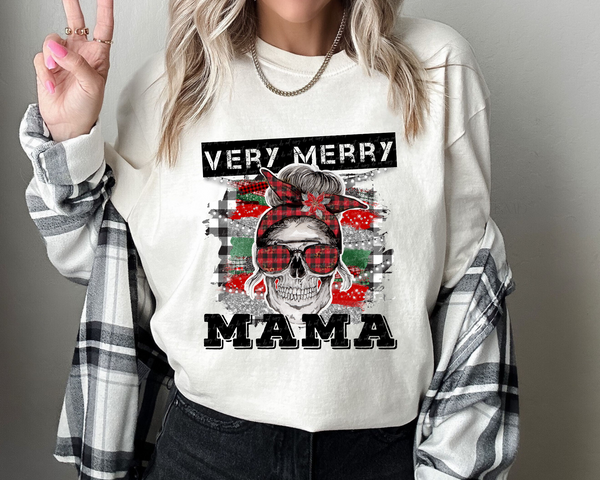 Very Merry Mama DTF TRANSFER 5172
