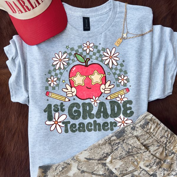 1st Grade Teacher DTF TRANSFER 5201