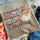 Rowdy Howdy Christmas DTF TRANSFER 5642