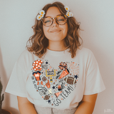 Sports Football Orange DTF TRANSFER 5885