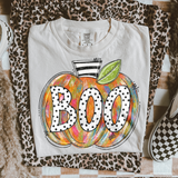 Boo Pumpkin Watercolor DTF TRANSFER 5896