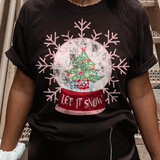 Let It Snow DTF TRANSFER 6045