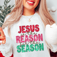 Jesus Is The Reason For The Season DTF TRANSFER 6122