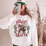 Howdy Santa DTF TRANSFER 6245