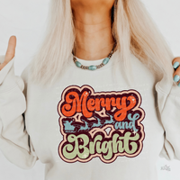 Merry And Bright DTF TRANSFER 6381