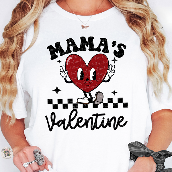 Mama's Valentine DTF TRANSFER 6502