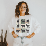 Boho Goat DTF TRANSFER 7169