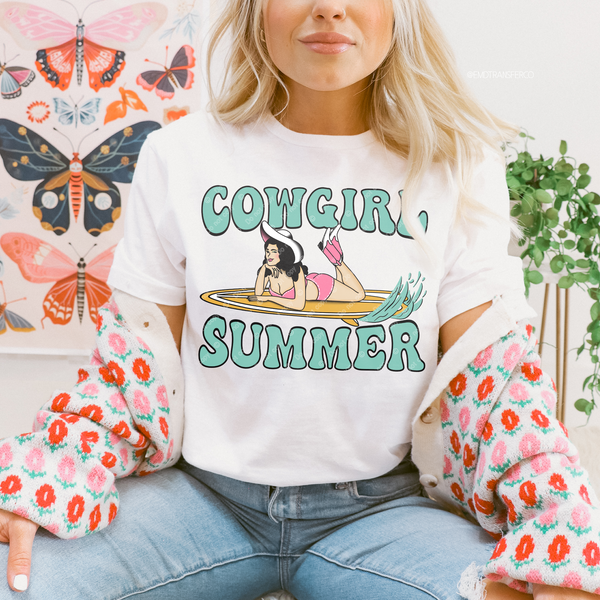 Cowgirl Summer DTF TRANSFER 7353