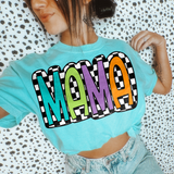 Mama Checkered DTF TRANSFER | 8040