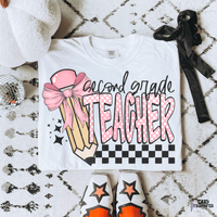 Second Grade Teacher DTF TRANSFER 8067