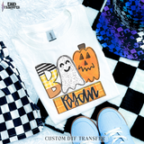 Custom Monogram Ghost Halloween Boys DTF TRANSFER 8099