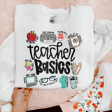 Teacher Basics Back To School DTF TRANSFER 8120