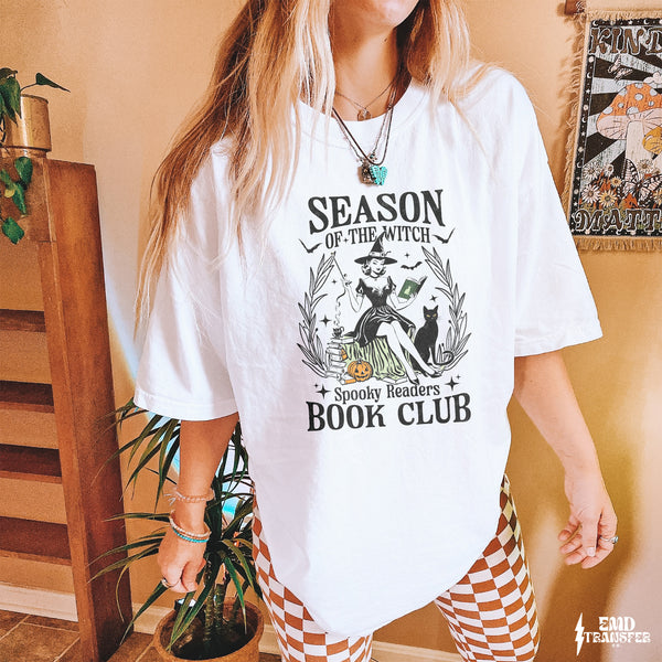 Season Of The Witch Book Club DTF TRANSFER 8505