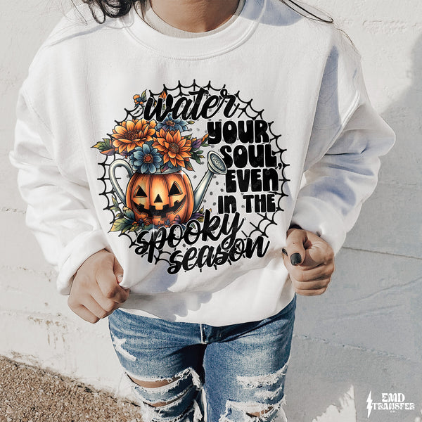 Water Your Soul, Even In The Spooky Season DTF TRANSFER 8520