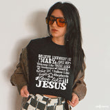 Love Like Jesus DTF TRANSFER 8775 (White Font)