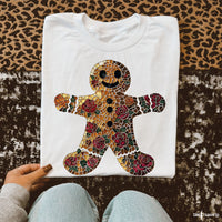 Christmas Gingerbread Man DTF TRANSFER 9058