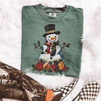 Christmas Snowman DTF TRANSFER 9061