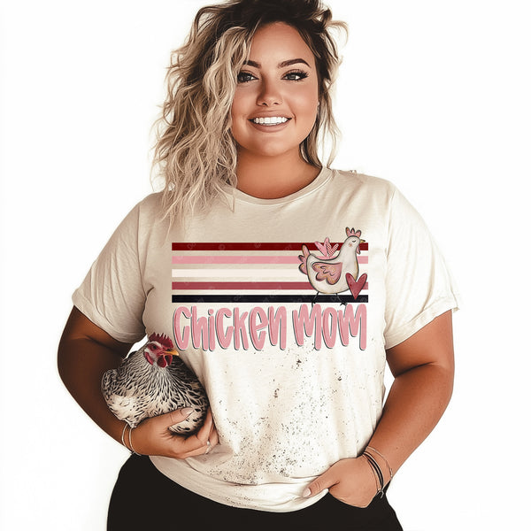 Chicken Mom DTF TRANSFER 9194