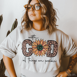 With God All Things Are Possible DTF TRANSFER