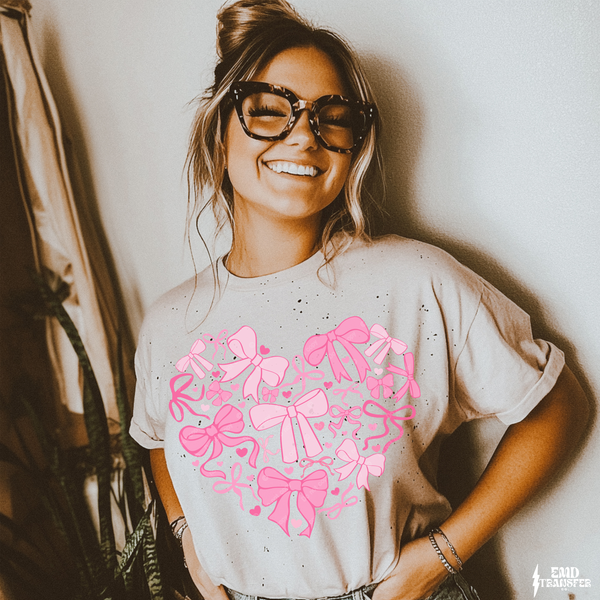 Bows Croquette DTF TRANSFER 9226