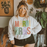 Mardi Gras DTF Transfer 9249