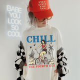 Chill The Fourth Out DTF TRANSFER 9371