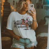 Western Cowgirl Trailer DTF TRANSFER 9373