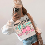Cowgirls Cherry DTF TRANSFER 9379