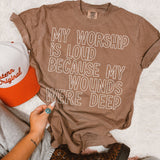 My Worship Is Loud DTF TRANSFER 9585 (White)