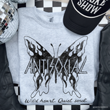 Antisocial DTF TRANSFER 9699