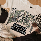 His Mercy Rewrote My Story DTF TRANSFER 9712