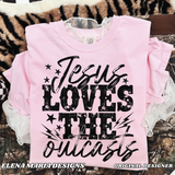 Jesus Loves The Outcasts PNG File