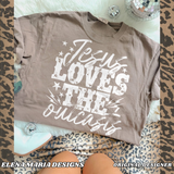 Jesus Loves The Outcasts PNG File