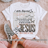 Because Of Jesus PNG File