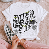 Halloween Tattooed Spooky Stuff DTF TRANSFER 9774
